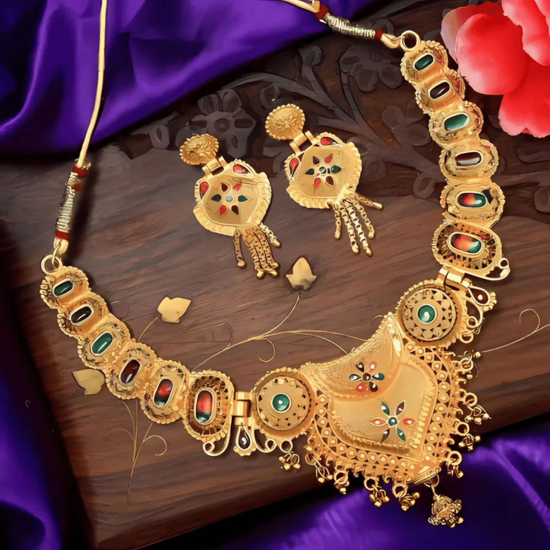 Jewellery Set with Diamond Ring