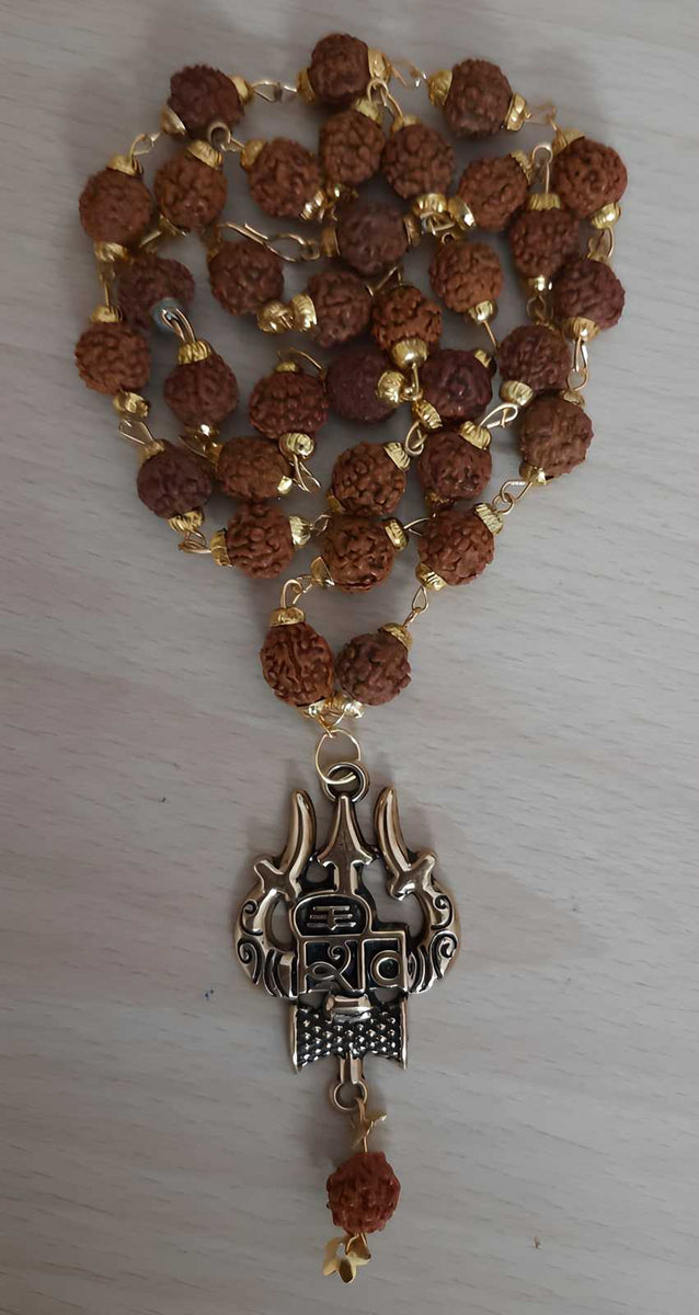 Latest Rudraksha Gold Plated Chain