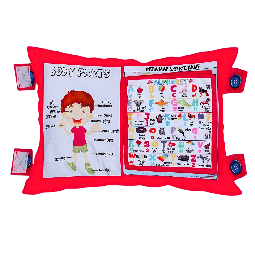 Baby Learning Cushion Pillow Book