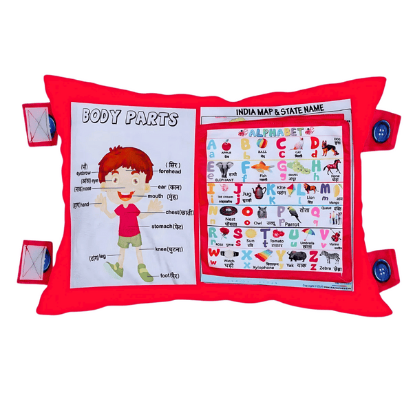 Baby Learning Cushion Pillow Book