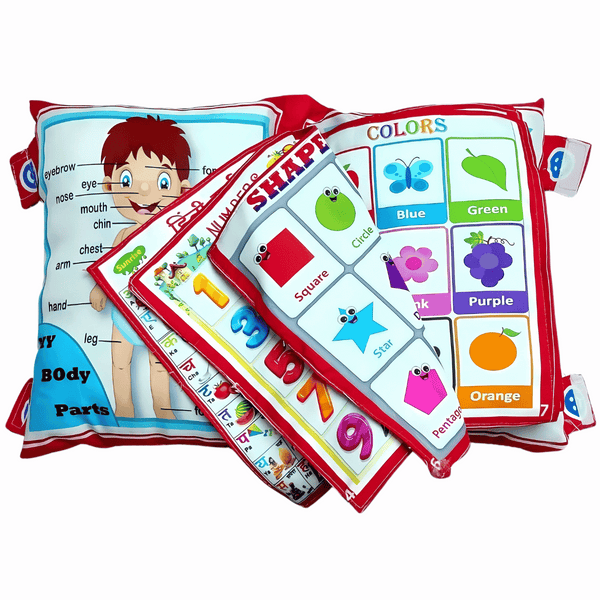 Baby Learning Cushion Pillow Book