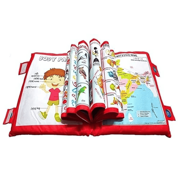 Baby Learning Cushion Pillow Book